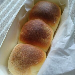 オーブントースターで《四角いちぎりパン》